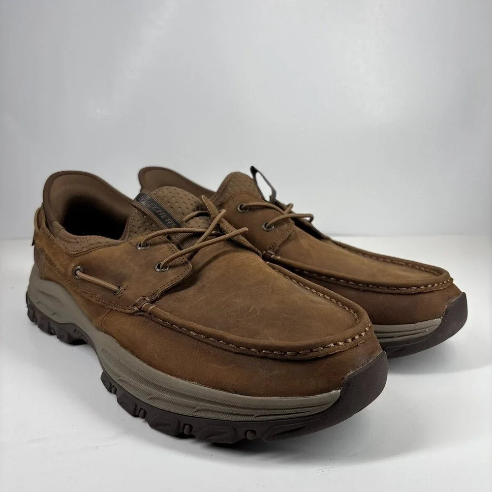 Skechers Brown Men's Boat Shoes